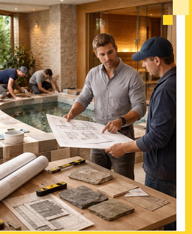 Проектирование SPA зон под ключ в Кингисеппе с инженерией